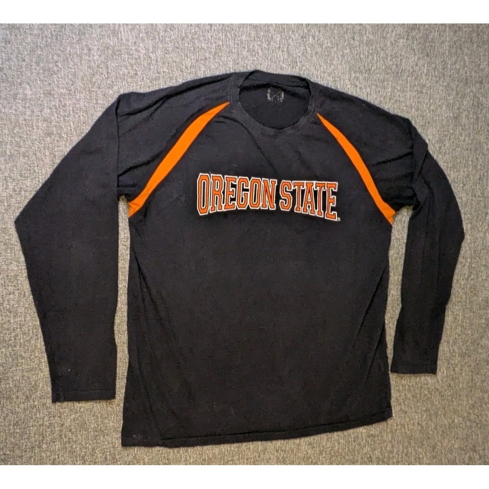 Oregon State Beavers College Training Shirt NCAA Long Sleeve University Tee XL